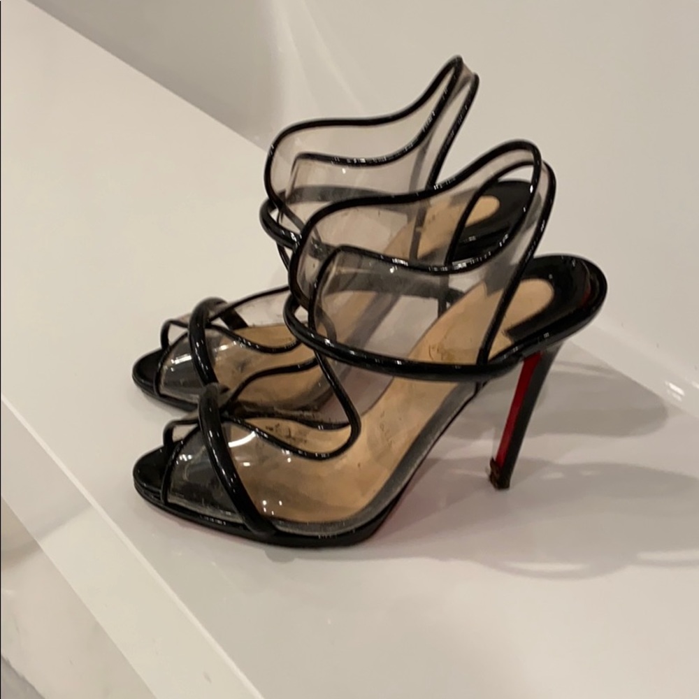 Christian loubs black 37.5